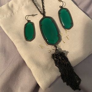 Color Bar  Kendra Scott Earrings and Necklace